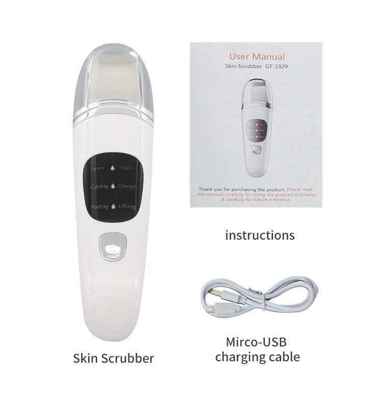 USB Plugs Mini Ultra-sônico portátil de limpeza da pele para limpeza profunda e rejuvenescimento da pele