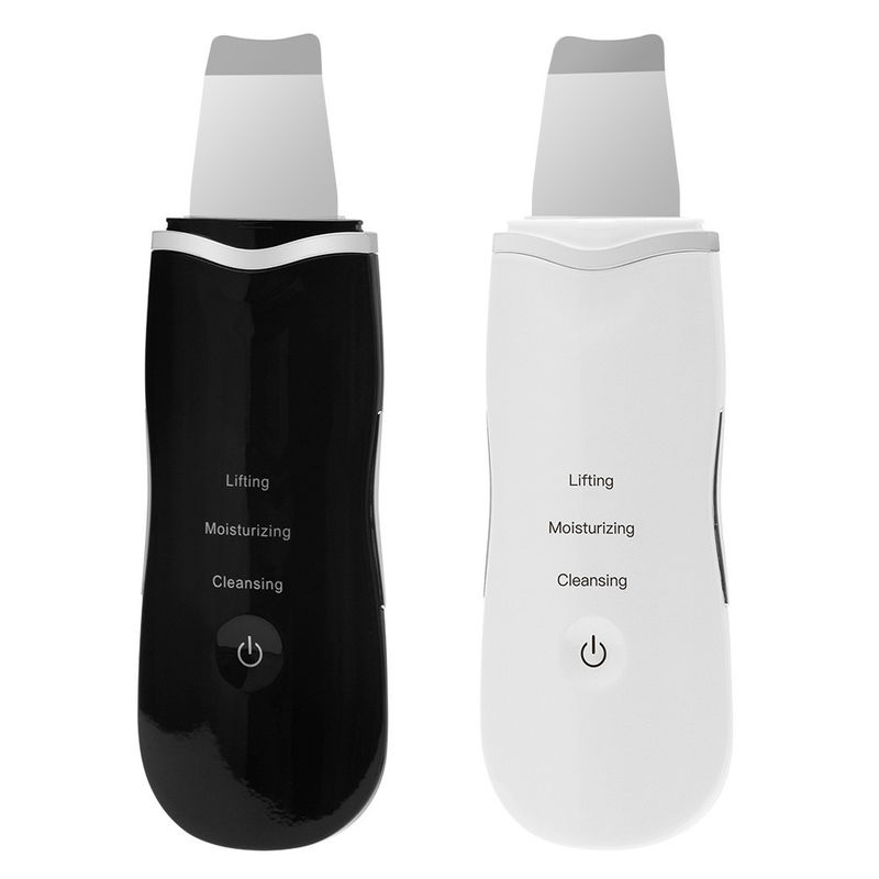 Dispositivo de limpeza facial ultra-sônica dirigida para remoção de poros e células mortas da pele