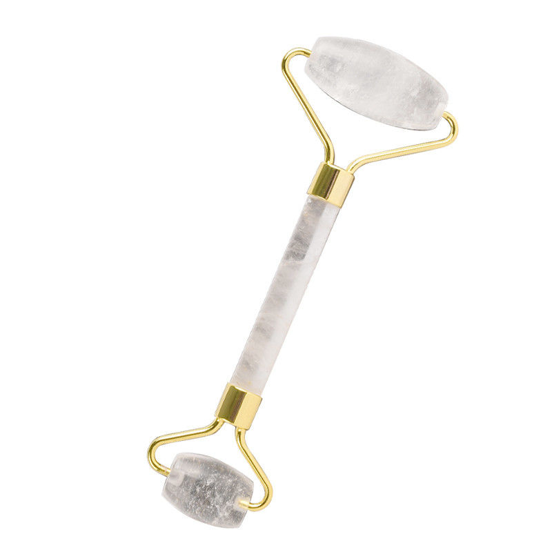 Rolo de Quartzo Gua Sha Jade 100% Natural para Ferramentas de Cuidados da Pele
