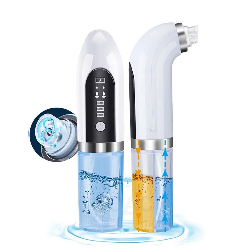 Limpador de poros de ciclo de água de bolha pequena com potência de sucção de 30kpa e tensão de carregamento de 5V/1A