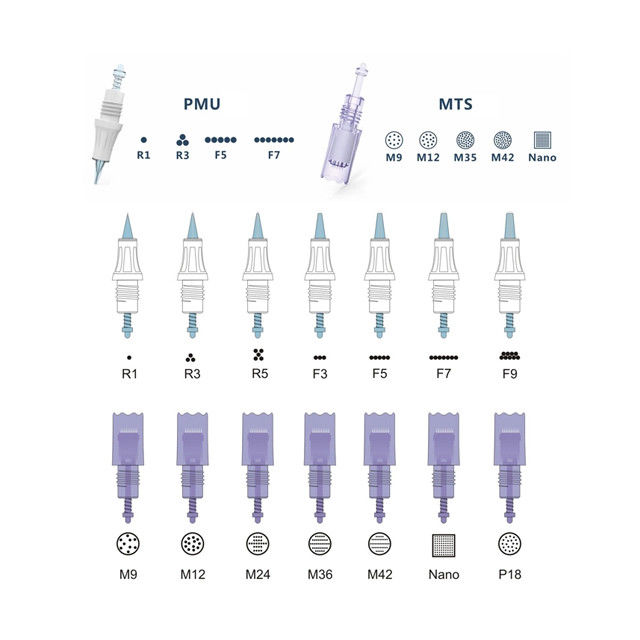 Arma de tatuagem Máquina de tatuagem de maquiagem permanente Eletrônica Derma Pen V6 Artmex MTS PMU Olho Sobrancelha Lábio