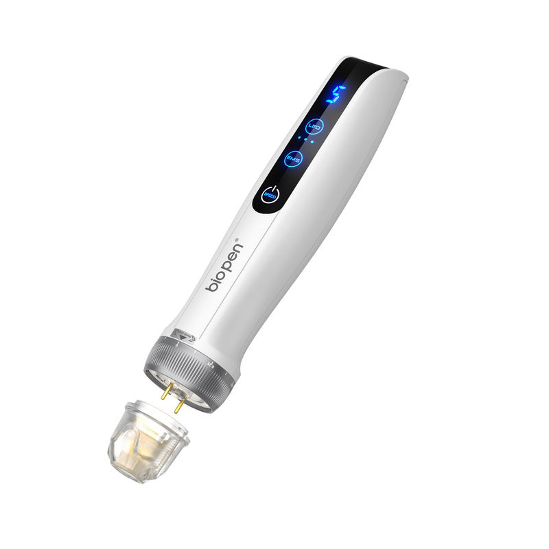 Melhore sua rotina de cuidados com a Bio Pen Q2 EMS Microneedling e terapia com luz LED