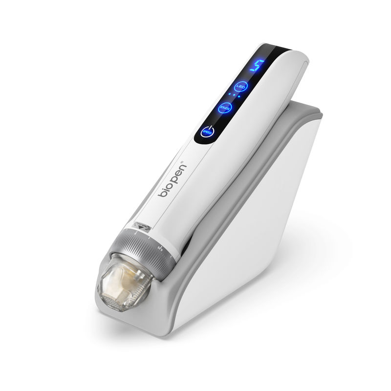 Melhore sua rotina de cuidados com a Bio Pen Q2 EMS Microneedling e terapia com luz LED