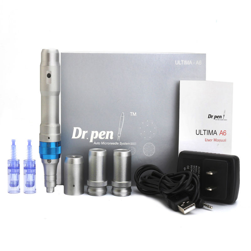 Dr Pen Powerful Ultima A6 Microneedle Dermapen Meso recarregável com alimentação sem fio e com fio