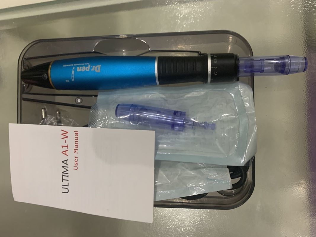 Estética Moderna Dr. Pen Ultima A1-W Material de Agulha para Eliminação de Pigmento dos Lábios e dos Olhos