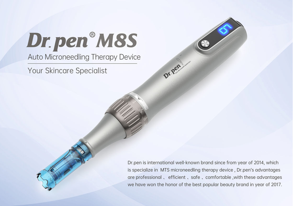 Dermapen M8S com fios/sem fios para dispositivos de higiene pessoal e comerciais, tipo AU
