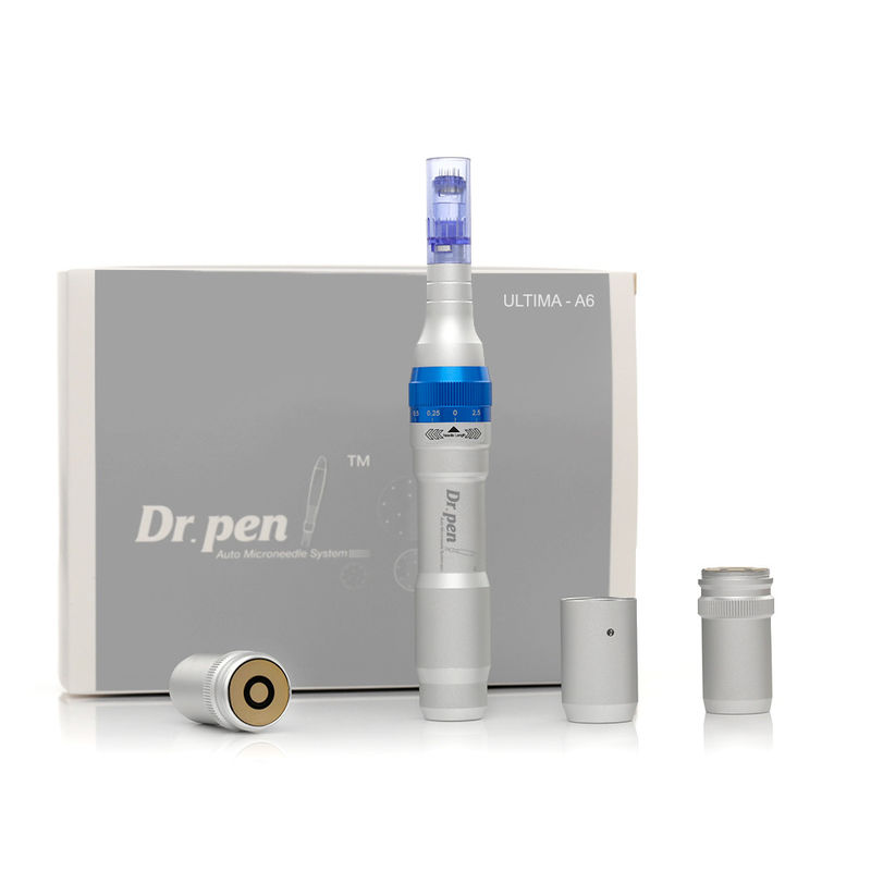 Sistema de rolagem Derma sem fio e com fio CE homologado Elétrico Derma Pen A6 para Profissional