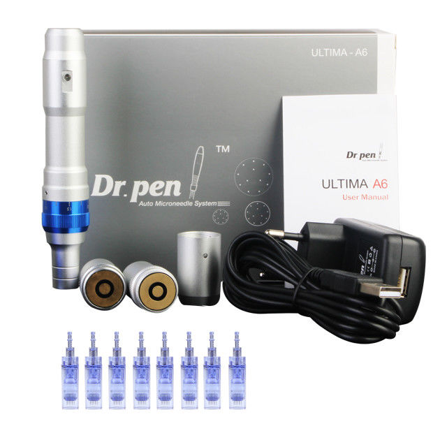 Dr Pen Ultima A6 Micro-agulha elétrica para lábios 1/3/7/9/12/24/36/42/nano-agulhas