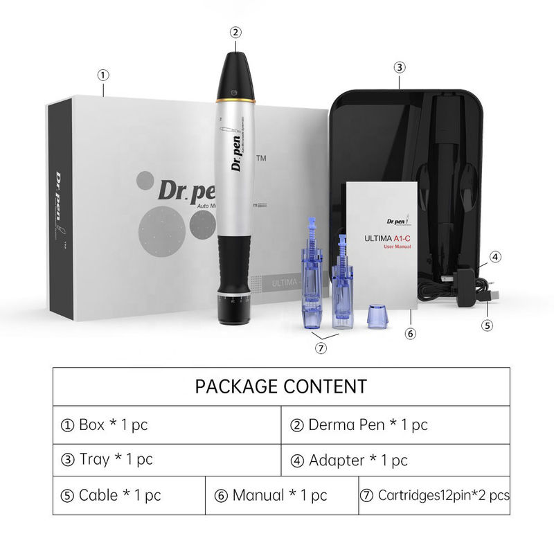 Tratar sem esforço os círculos escuros com o Dr.Pen Elétrico Derma A1 Micro Roller de Agulha OEM