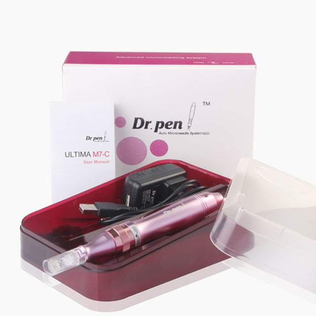 Experimente uma pele jovem com o Dermapen Elétrico M7-C A melhor caneta Derma tipo baioneta