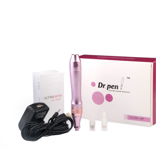 Adjustação do comprimento da agulha caneta Derma Elétrica para sistema de microneedle no tipo baioneta