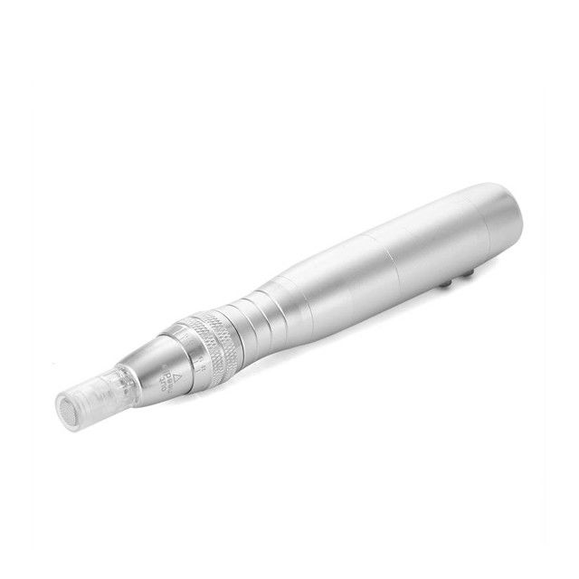 Corpo Prateado Cor 7 Cor LED Fotão Elétrico Derma Pen para Função de Rejuvenescimento da Pele