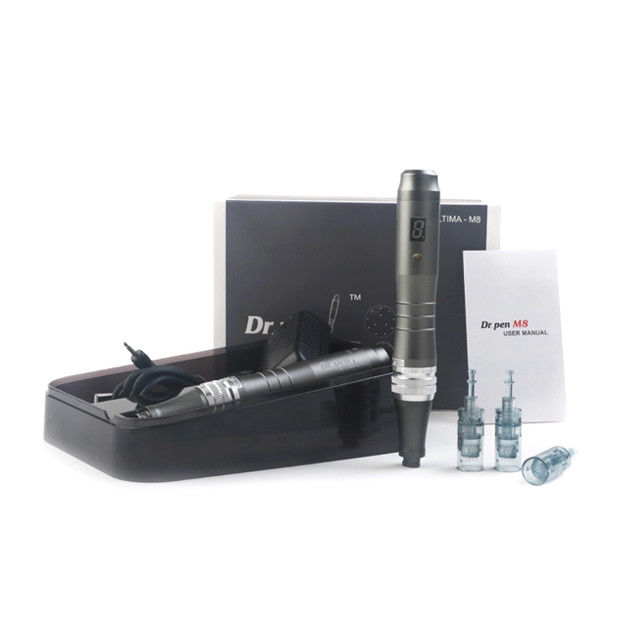 6 Velocidades Display Digital Dr Pen M8 Wireless Electric Derma Pen para Rejuvenescimento da Pele