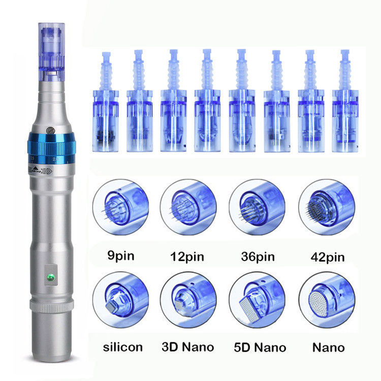Material de corpo de PC de plástico Agulhas de caneta Derma para A1 A6 A7 M5 M7 M8 A6S N2 MYM X5 E30