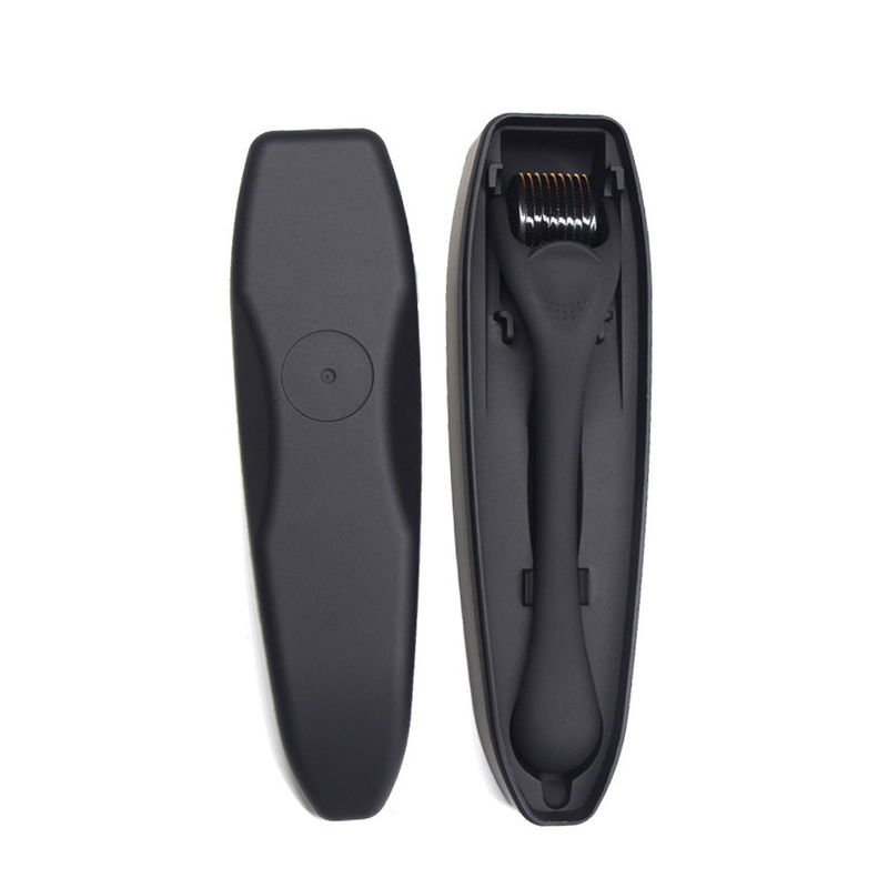 Preto Mate 540 Agulhas de Titânio 0.5mm Barba de Cabelo Derma Agulha Roller Dermaroller 2022