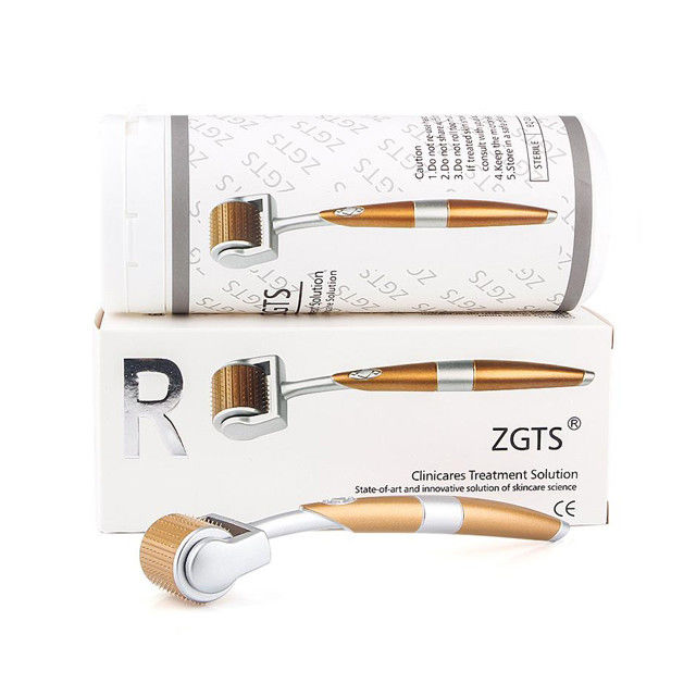Eficientes tampões de NO tipo Microneedle Derma Roller Zgts com agulhas de liga de titânio