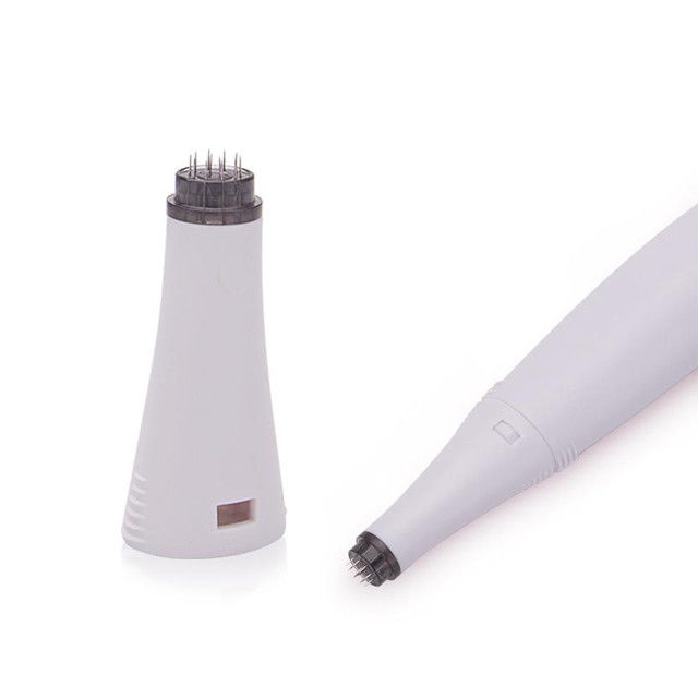 Sistema de rolagem e material da agulha de derma aço inoxidável / titânio 6 em 1 Derma Roller