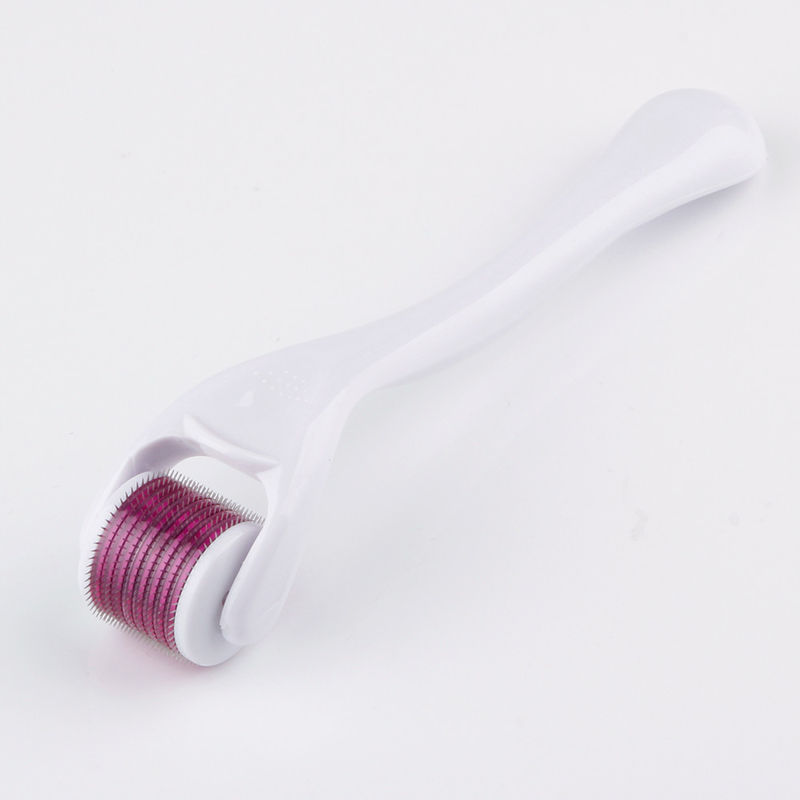 540 pinos ZGTS Micro Pin Derma Roller com pin rolante de aço inoxidável em alça preta