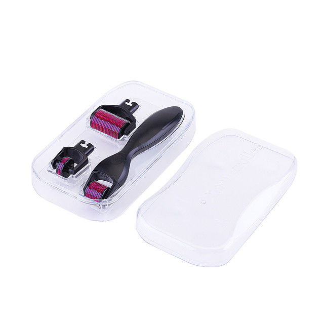 NO Plugs Tipo Titânio Derma Roller para o rosto Área alvo Corpo 3-em-1 Design