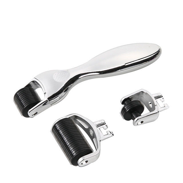 NO Plugs Tipo Titânio Derma Roller para o rosto Área alvo Corpo 3-em-1 Design