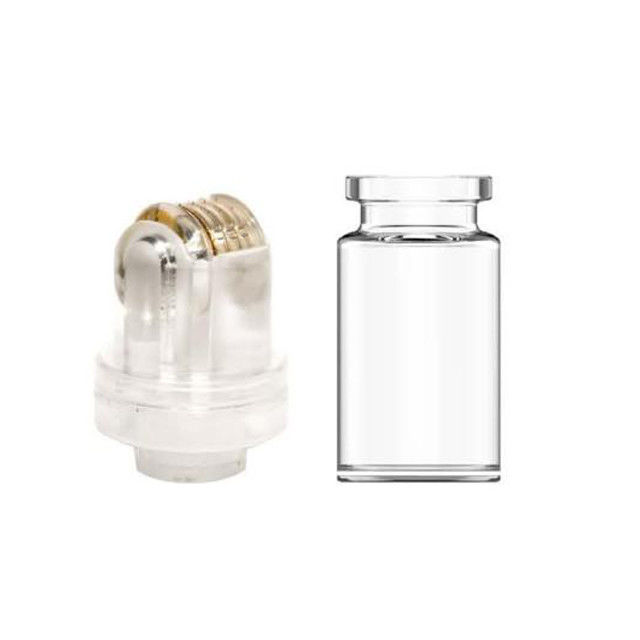 CE aprovado 64 Gold Tips Hydra Microneedle Titânio Derma Roller para ácido hialurônico