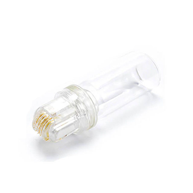 CE aprovado 64 Gold Tips Hydra Microneedle Titânio Derma Roller para ácido hialurônico