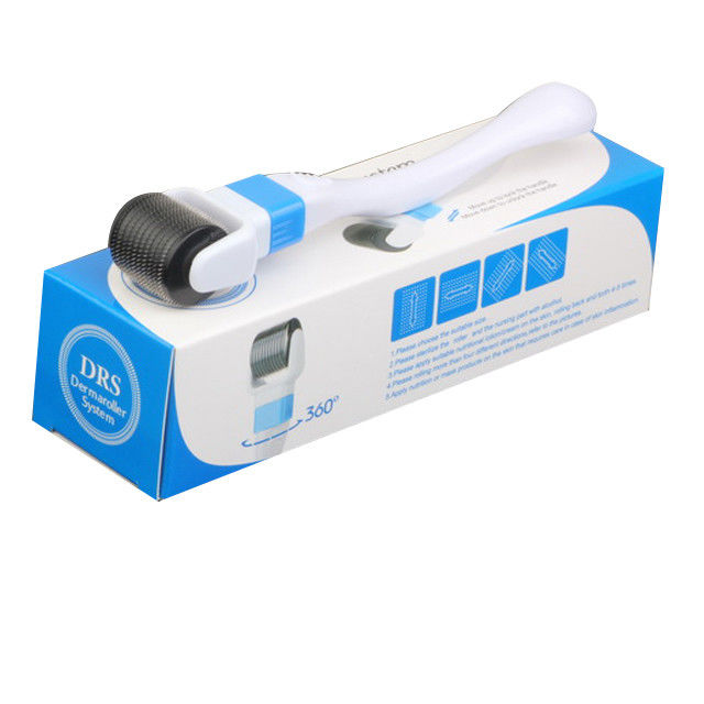 Roller de pele de agulha micro de punção de plástico para tratamento de estrias e remoção de cicatrizes