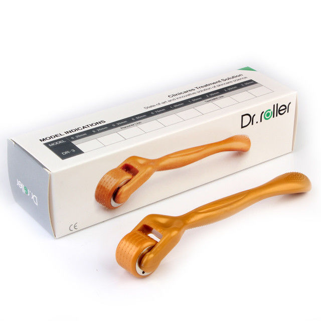 Customize Derma Roller para Rejuvenescimento da Pele 120 Agulhas Micro Agulha Terapia Face Roller