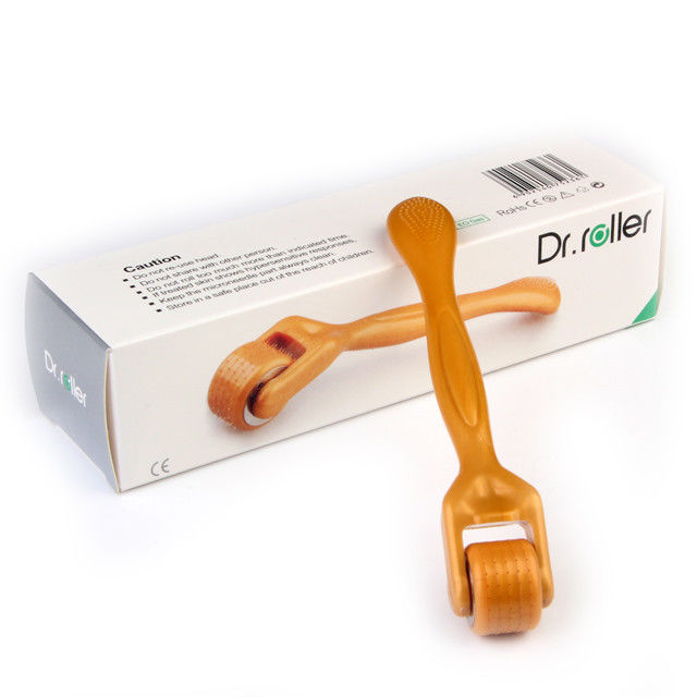 Customize Derma Roller para Rejuvenescimento da Pele 120 Agulhas Micro Agulha Terapia Face Roller