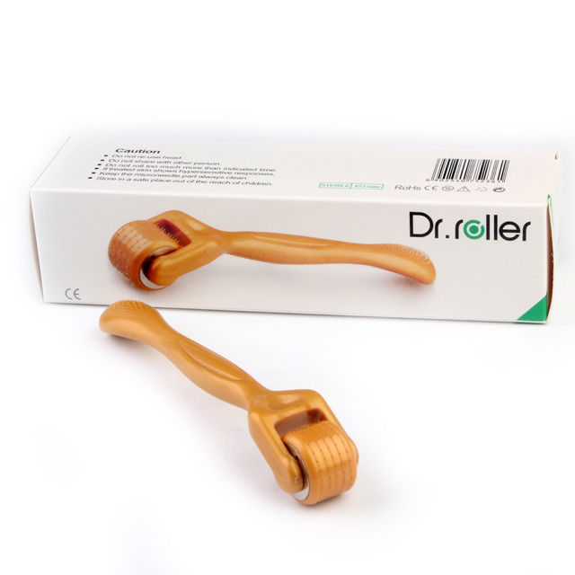 Customize Derma Roller para Rejuvenescimento da Pele 120 Agulhas Micro Agulha Terapia Face Roller