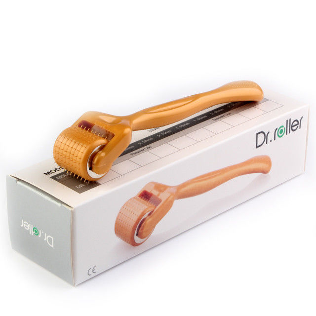 Roller Derma de liga de titânio para acne cicatricial e remoção de rugas