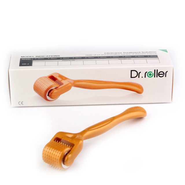 Roller Derma de liga de titânio para acne cicatricial e remoção de rugas
