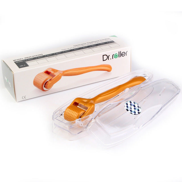 Roller Derma de liga de titânio para acne cicatricial e remoção de rugas