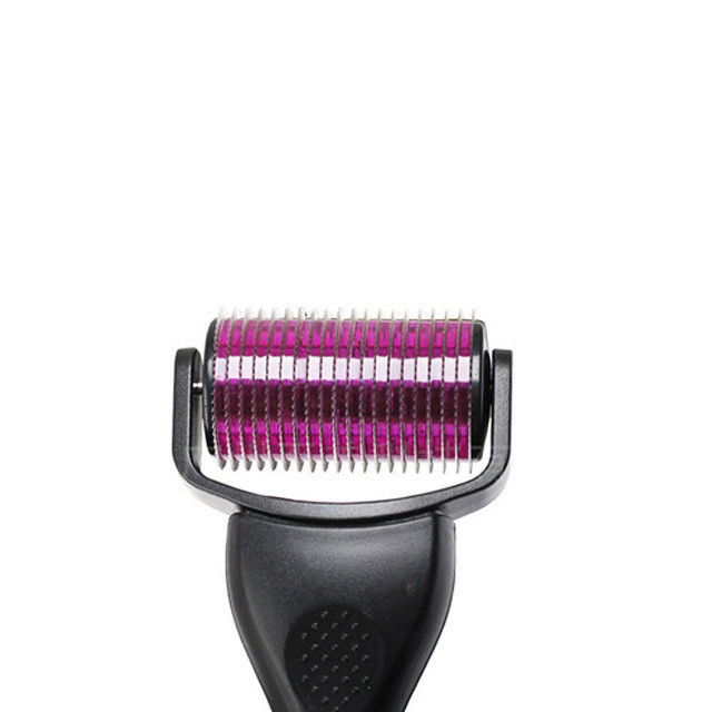 1200 alfinetes Agulha de Titânio Microneedle Derma Roller de pele para a cabeça área alvo e Mais