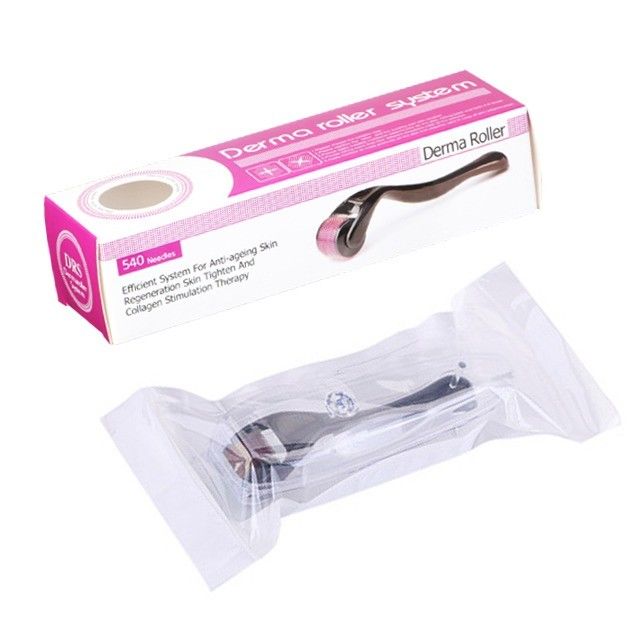NO Plug Type Grade Medical DRS540 Microneedle Derma Roller para cuidados de rotina da pele
