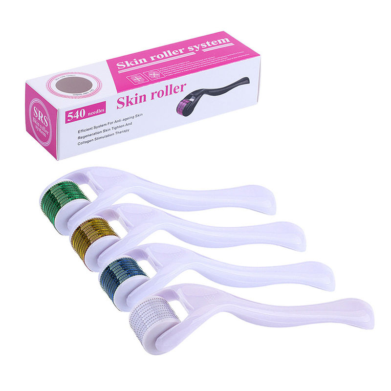 NO Plug Type Grade Medical DRS540 Microneedle Derma Roller para cuidados de rotina da pele