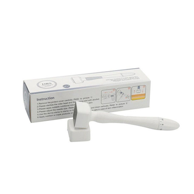 140 Agulhas Estampa Derma Roller Agulha de mosquito para tratamento de manchas escuras e rugas