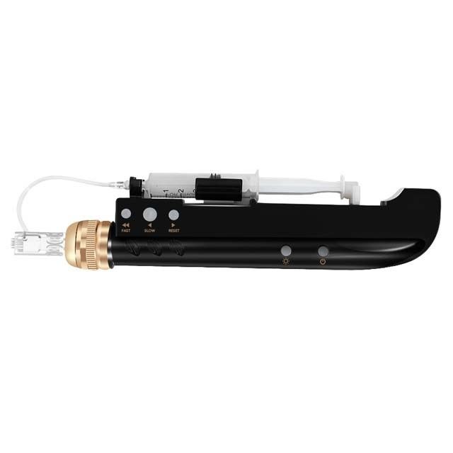 7 luzes Nano Derma Pen 3 em 1 Mini Injector de Mesoterapia com Água para Amplificadores de Mama
