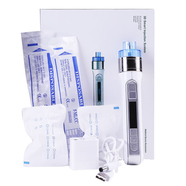 CN Plugs Tipo 400mAh Pena de Mesoterapia Inteligente 3D amigável para Injeção sem Agulhas
